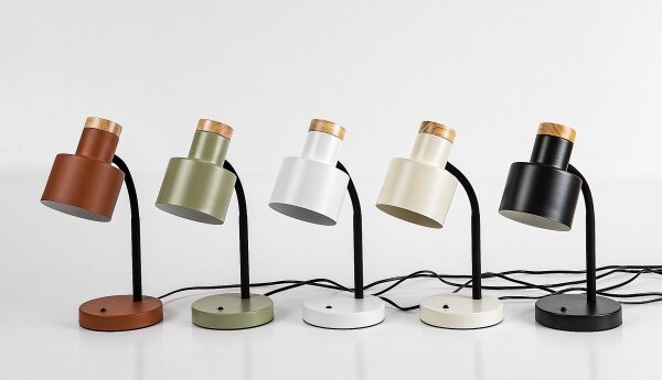 Rabalux 74100 - Stolní lampa PASTRO 1xE27/20W/230V oranžová