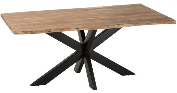 Akáciový jídelní stůl J-line Gary 180 x 90 cm