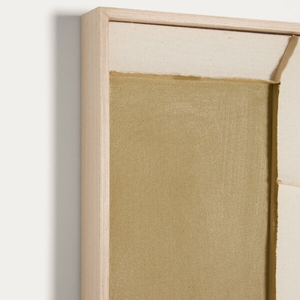 Kave Home Abstraktní obraz Deravia 200 x 120 cm