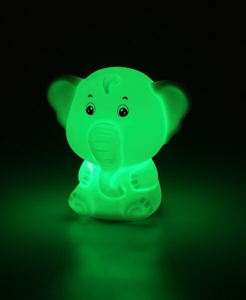 Rabalux 76042 - LED RGB Dotykové noční světlo LIGHTIMALS LED/0,05W/1xCR2032 slon