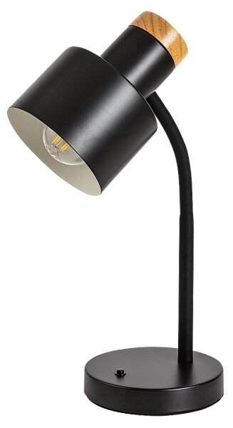 Rabalux 74096 - Stolní lampa PASTRO 1xE27/20W/230V černá