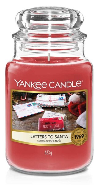 Yankee Candle - vonná svíčka Letters To Santa (Vánoční přání) 623g