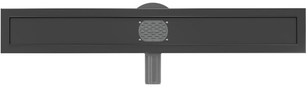 Mexen Flat 360, tělo žlabu s rotačním sifonem 50 cm, černá matná, 1740050