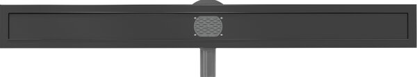 Mexen Flat 360, tělo žlabu s rotačním sifonem 80 cm, černá matná, 1740080