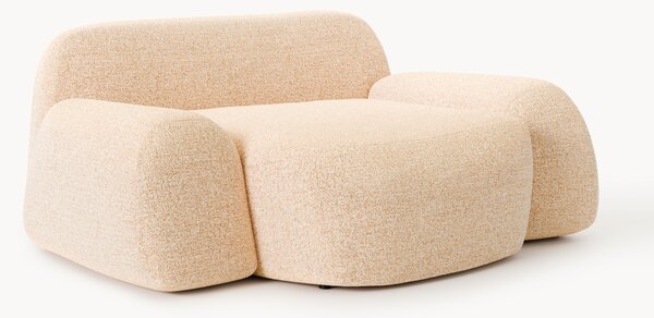 XL bouclé křeslo Wolke