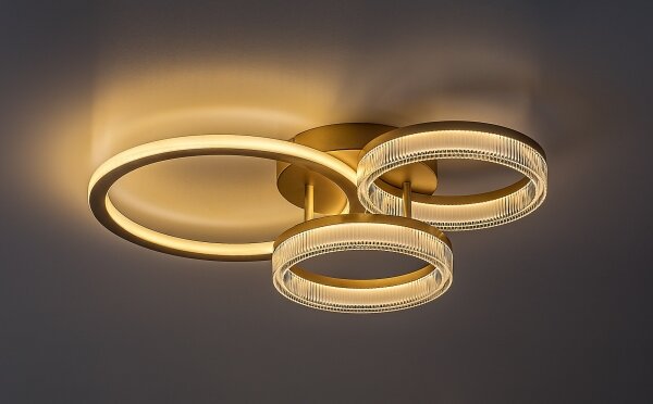 Rabalux 71473 - LED Stm stropní sv RIVONA LED/38W/230V 3000-6500K 58,5x38 cm+DO