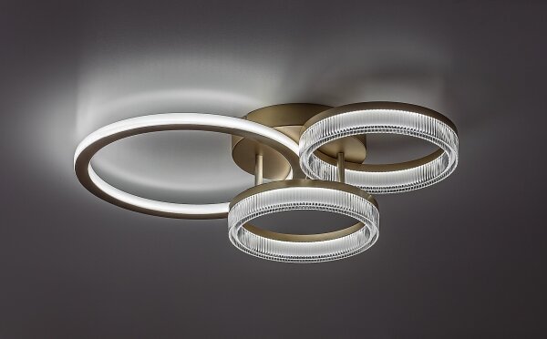 Rabalux 71473 - LED Stm stropní sv RIVONA LED/38W/230V 3000-6500K 58,5x38 cm+DO