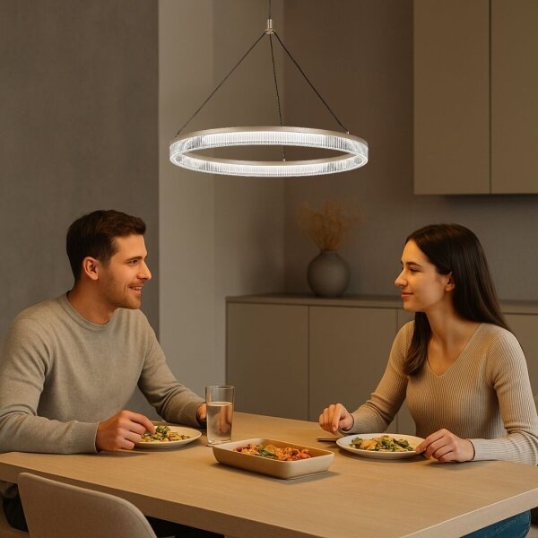Rabalux 72471 - LED Stmívatelný lustr na lanku RIVONA LED/24W/230V 3000-6500K+DO
