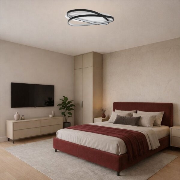 Rabalux 71470 - LED Stm stropní sv BRANTIEL LED/57W/230V 3000-6000K 53x38 cm+DO
