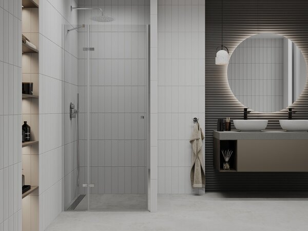 Mexen Roma sprchové dveře otočné 70 cm, transparentní, chrom - 854-070-000-01-00