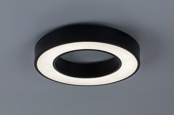 Rabalux 71361-LED St stropní sv CIRANO LED/45W/230V 3000-6500K pr.60 cm černá+DO