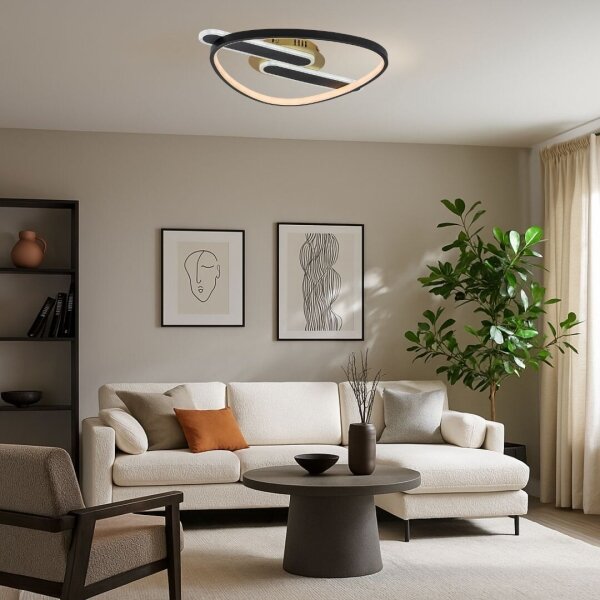 Rabalux 71467 - LED Stm stropní sv BRANTIEL LED/60W/230V 3000-6000K 53x45 cm+DO