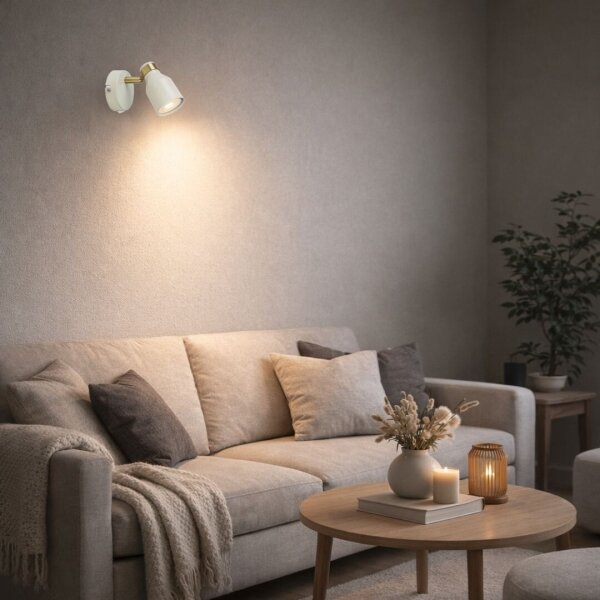 Rabalux 73095 - Nástěnné bodové svítidlo NEZORI 1xGU10/15W/230V