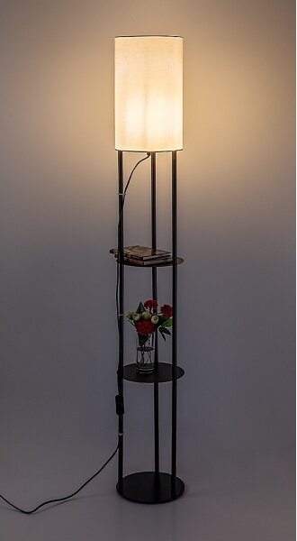 Rabalux 74106 - Stojací lampa BRONN 1xE27/40W/230V černá