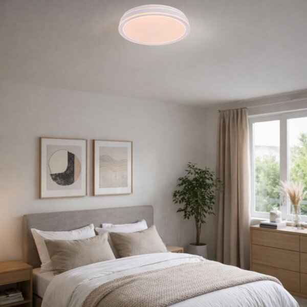 Rabalux 71413 - LED Stm stropní sv CORLET 23W/230V 3000-6500K pr.38,5cm bílá+DO
