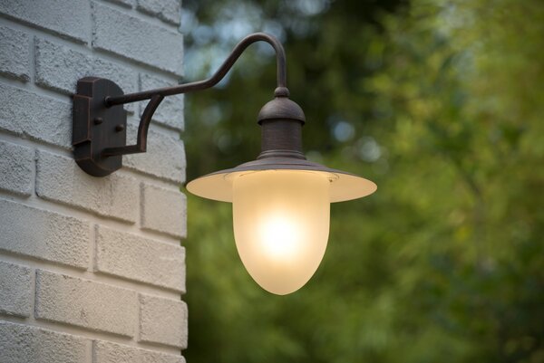 Venkovní nástěnné svítidlo Lucide Aruba 11871/01/97 1x60W E27 - komplexní venkovní osvětlení