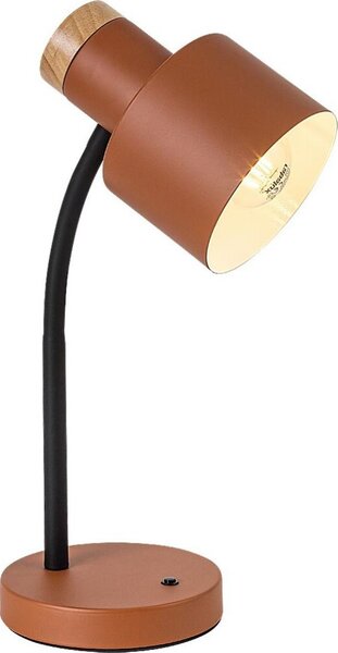 Rabalux 74100 - Stolní lampa PASTRO 1xE27/20W/230V oranžová