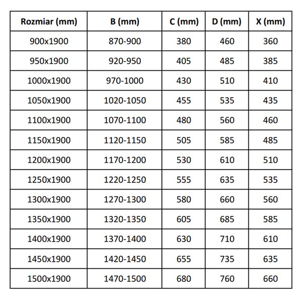 Mexen Apia rozsouvací sprchové dveře 95 cm, Průhledné, Chromovaná - 845-095-000-01-00