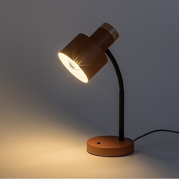 Rabalux 74100 - Stolní lampa PASTRO 1xE27/20W/230V oranžová