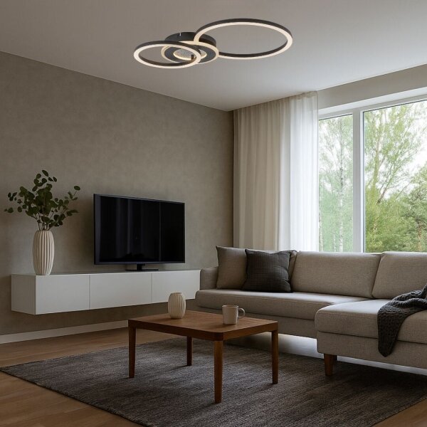 Rabalux 71485 - LED Stm stropní sv LUREO LED/24W/230V 3000-6500K 46x33 cm + DO