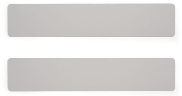 Akustické paravány na psací stůl 150x30 cm, 2 ks, bílá