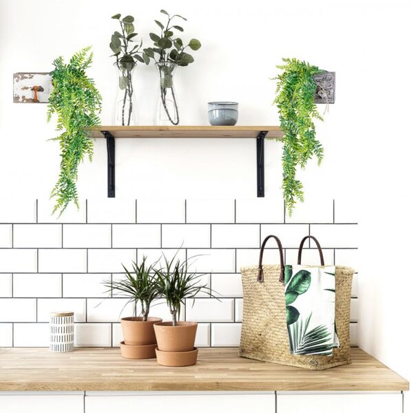PLANTASIA Sada umělé závěsné rostliny, 120 cm, 2 ks