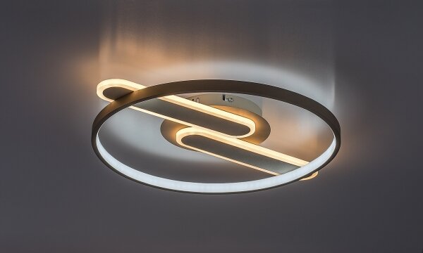 Rabalux 71468 - LED Stm stropní sv BRANTIEL LED/55W/230V 3000-6000K 53x45 cm+DO