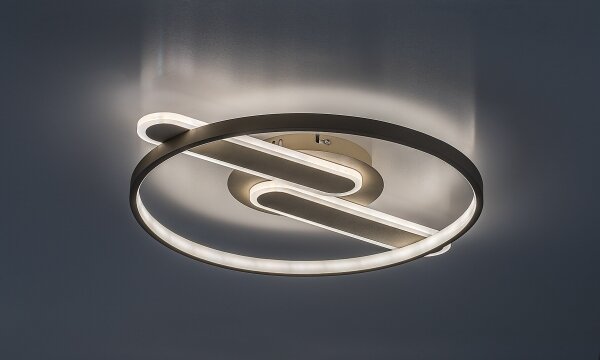 Rabalux 71468 - LED Stm stropní sv BRANTIEL LED/55W/230V 3000-6000K 53x45 cm+DO