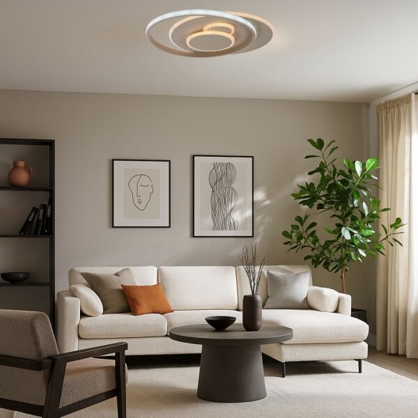 Rabalux 71465 - LED Stm stropní sv BRANTIEL 57W/230V 3000-6000K 48,5x40 cm+DO