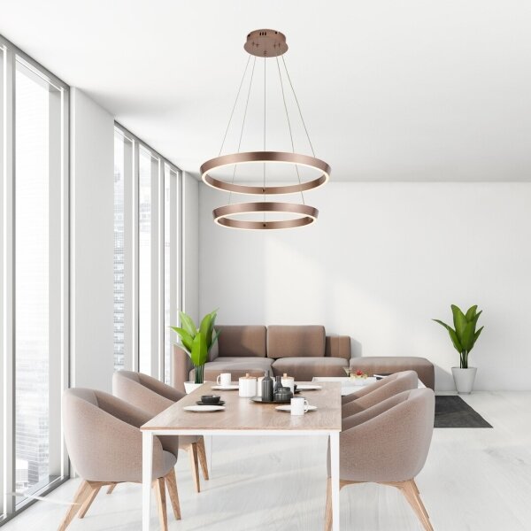 Rabalux 72403 - LED Stmívatelný lustr na lanku NEVIRA LED/45W/230V 3000-6500K+DO