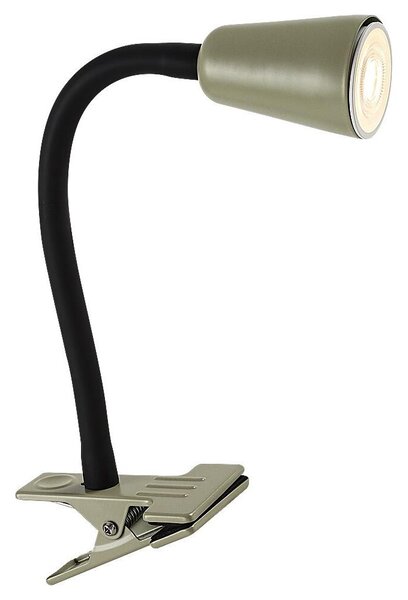 Rabalux 74092 - Stolní lampa s klipem ALDO 1xGU10/7W/230V khaki