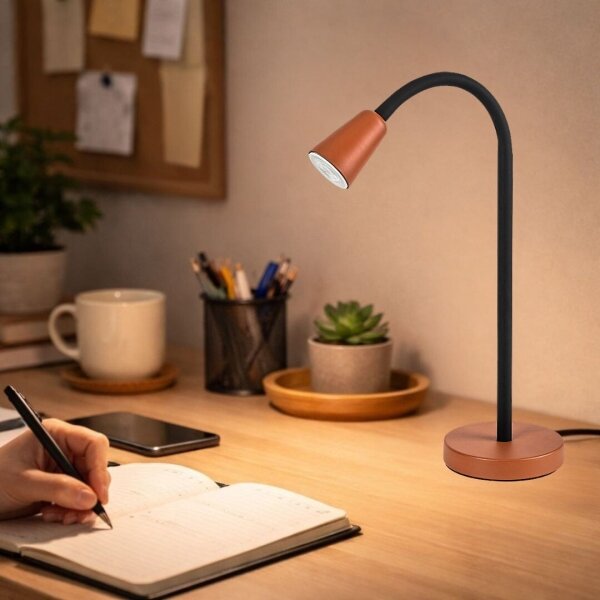 Rabalux 74095 - Stolní lampa ALDO 1xGU10/7W/230V oranžová