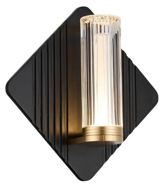 Rabalux 71407 - LED Koupelnové nástěnné sv ROSALINE LED/7W/230V IP44 černá/zlatá