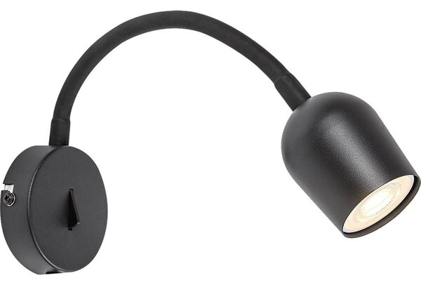 Rabalux 73113 - Nástěnné bodové svítidlo LIANET 1xGU10/15W/230V černá