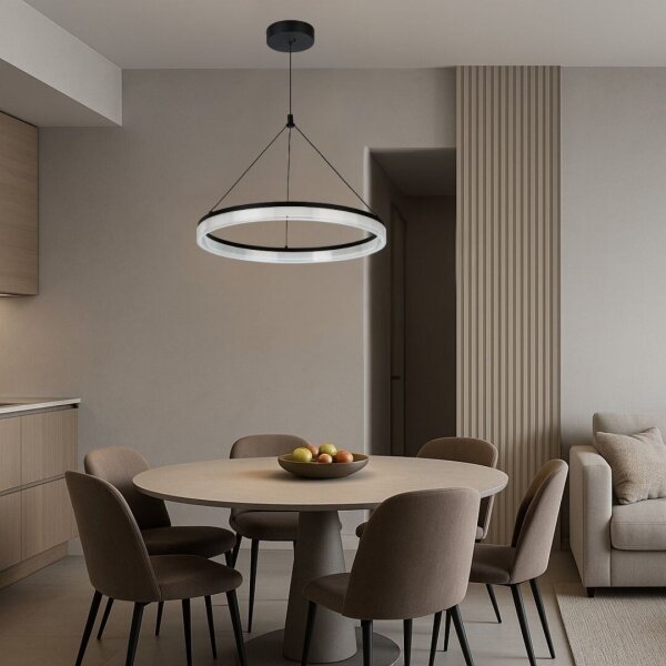 Rabalux 72478 - LED Stmívatelný lustr na lanku SERAPHIEL 24W/230V 3000-6500K+DO