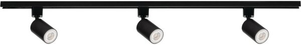 Kanlux 45922 - Bodové svítidlo v lišt. systému ALTEAR 3xGU10/10W/230V 1m černá