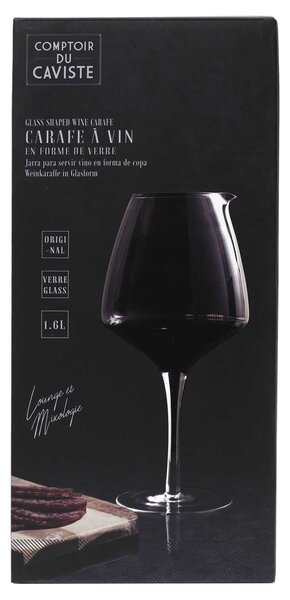 Skleněná karafa na víno Vinario 1,6l