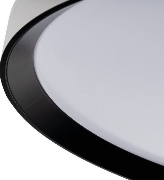 Kanlux 46281-LED Stm. svít. LIXAN 47W/230V 3000-6500K pr.38,6 cm bílá/černá + DO