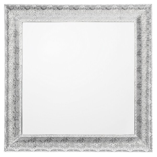Nástěnné zrcadlo CAVAN 65x65cm stříbrné