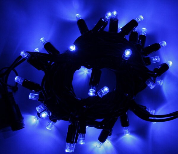 DecoLight SR-051041 Prodlužovací venkovní girlanda 5m PROFI 230V 40 LED modrá