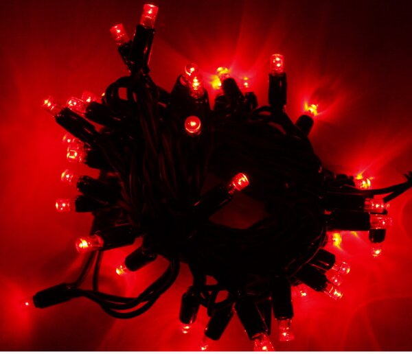 DecoLight SR-051043 Prodlužovací venkovní girlanda 5m PROFI 230V 40 LED červená