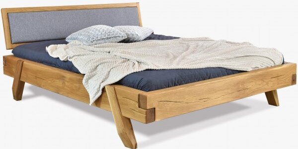 Luxusní postel z trámů dub , Manželská Spider 180 x 200