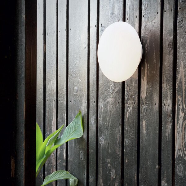 Venkovní nástěnné a stropní svítidlo Ideal Lux Bubble PL1 135250 1x60W E27 - bílá