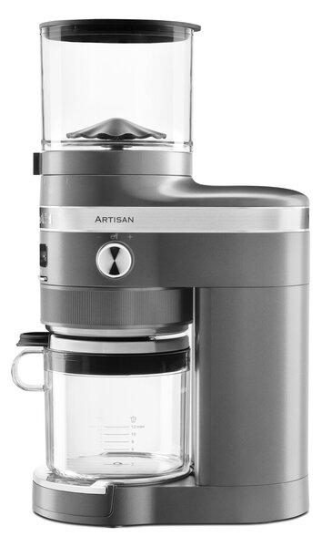 KitchenAid KitchenAid Artisan mlýnek na kávu 5KCG8433 stříbřitě šedá 5KCG8433EMS