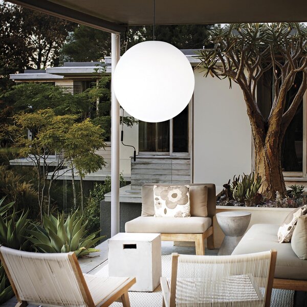 Venkovní závěsný lustr Ideal Lux Sole Big SP1 136011 1x60W E27 - bílá