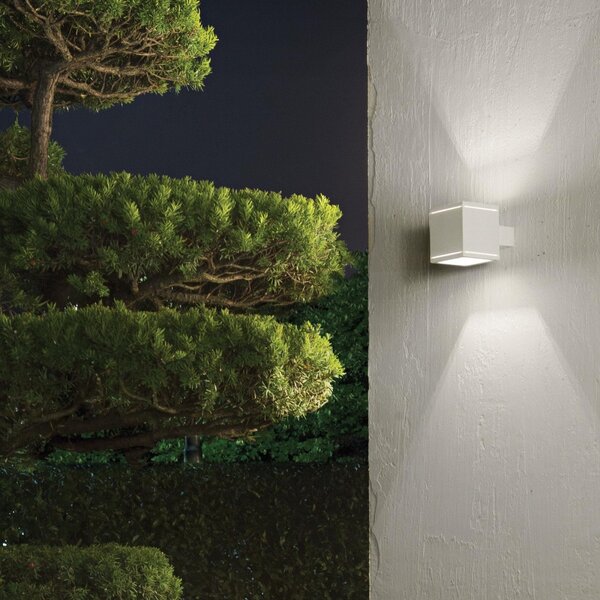 Venkovní nástěnné svítidlo Ideal lux Snif AP1 144276 1x40W G9 - bílá