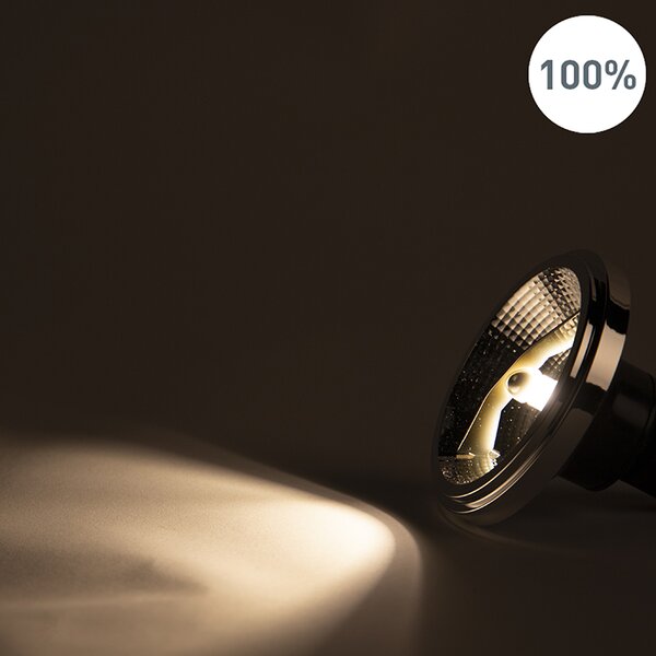 Stmívatelná LED žárovka GU10 AR111 11W 810lm 2700K