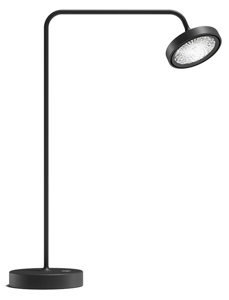 Stolní lampa Sigor, Nivo, stmívatelné, Černá, Obývací pokoj, Hliník, Moderní