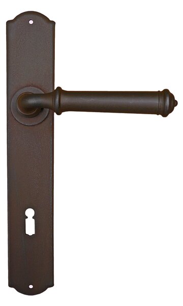 GALBUSERA Kovaná klika na dveře model 1899 - PZ, M, 90 mm, antická černá