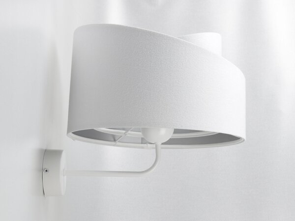 BPS koncept Nástěnné svítidlo GALAXY bílé, 1xE27, v. 28 cm Barva: Bílá